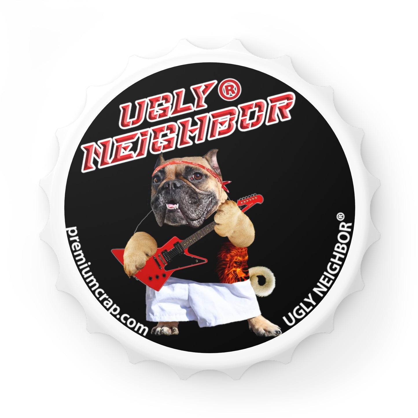 Ugly Neighbor Bottle Opener