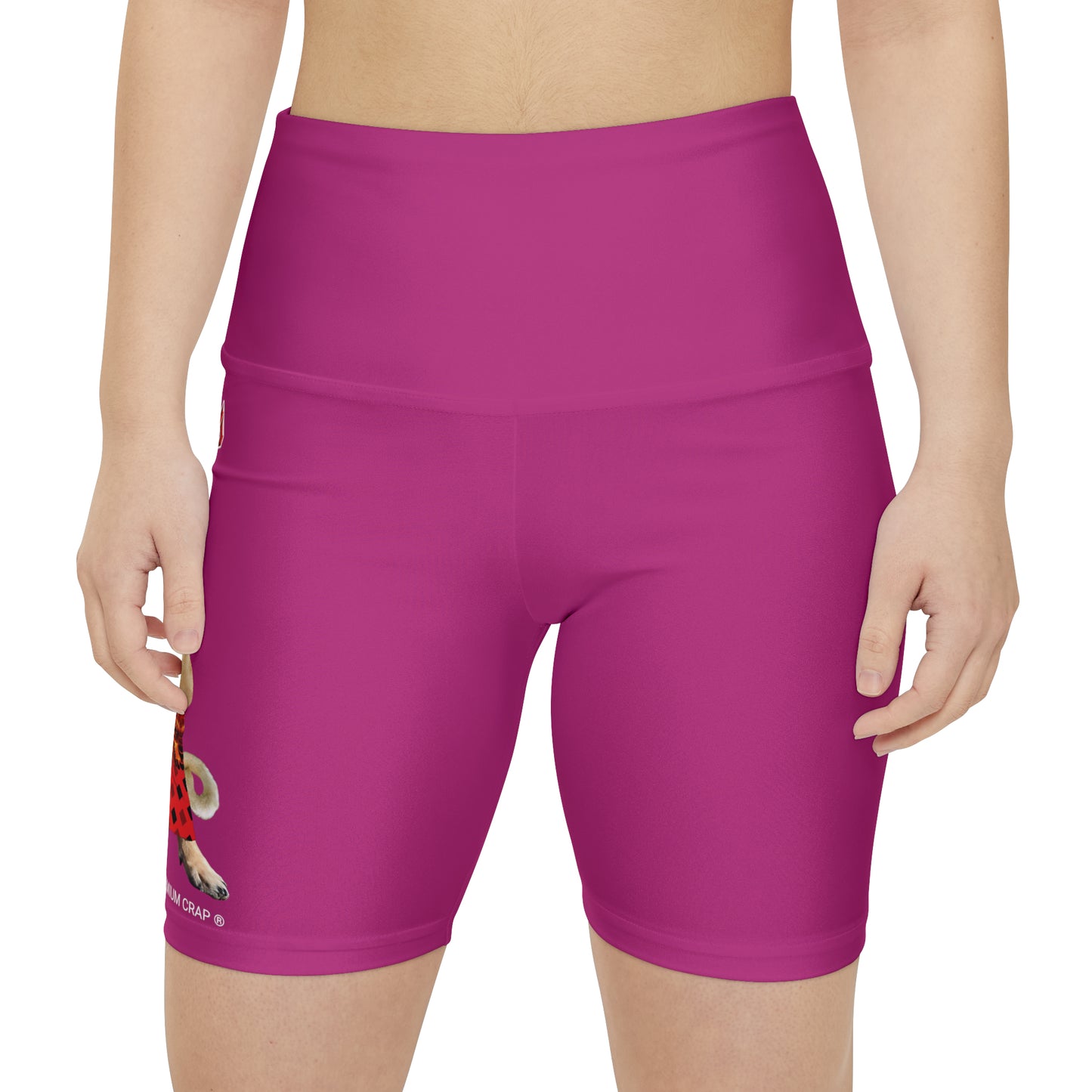 Premium Crap II Women's Workout Shorts  - Pink