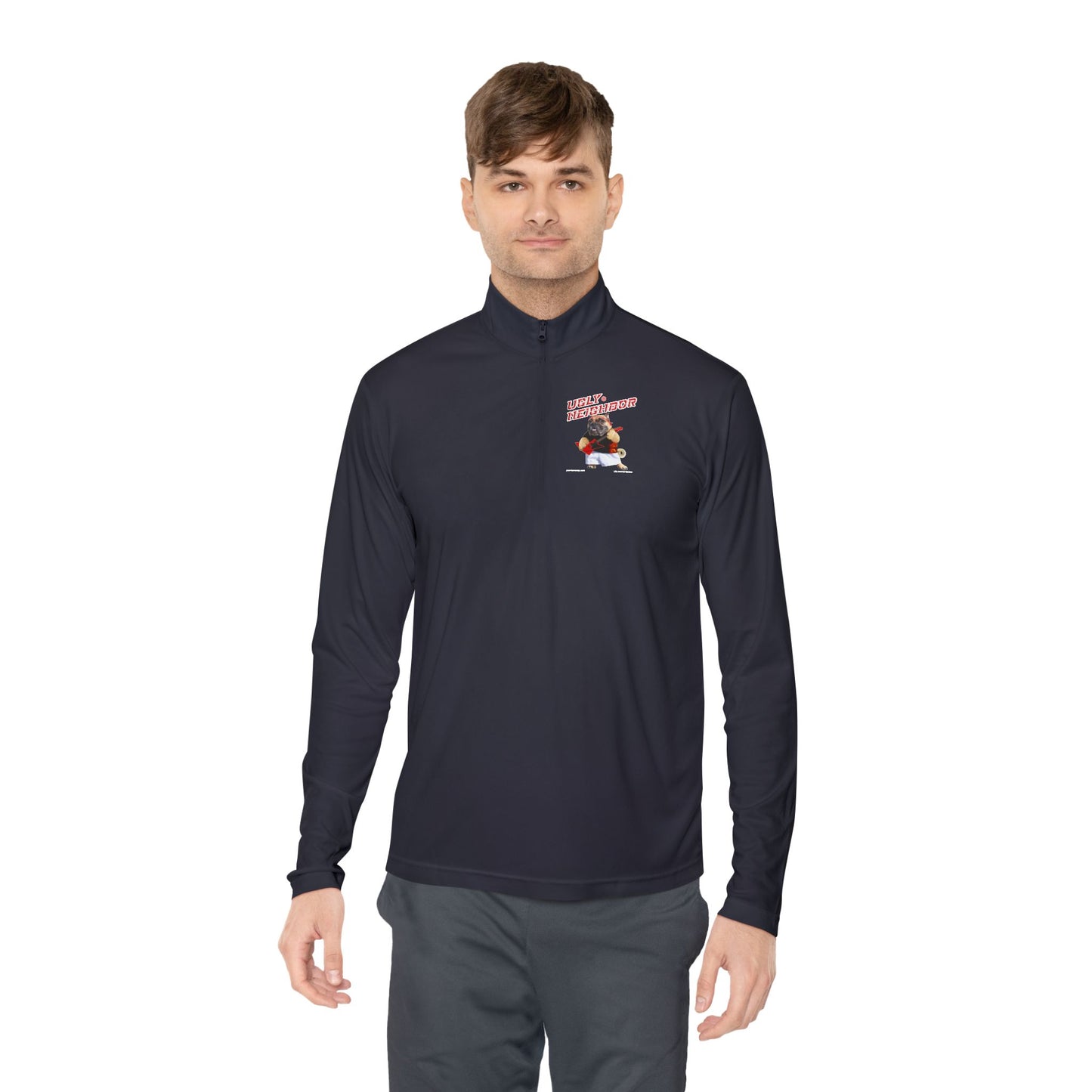 Ugly Neighbor Quarter-Zip Pullover