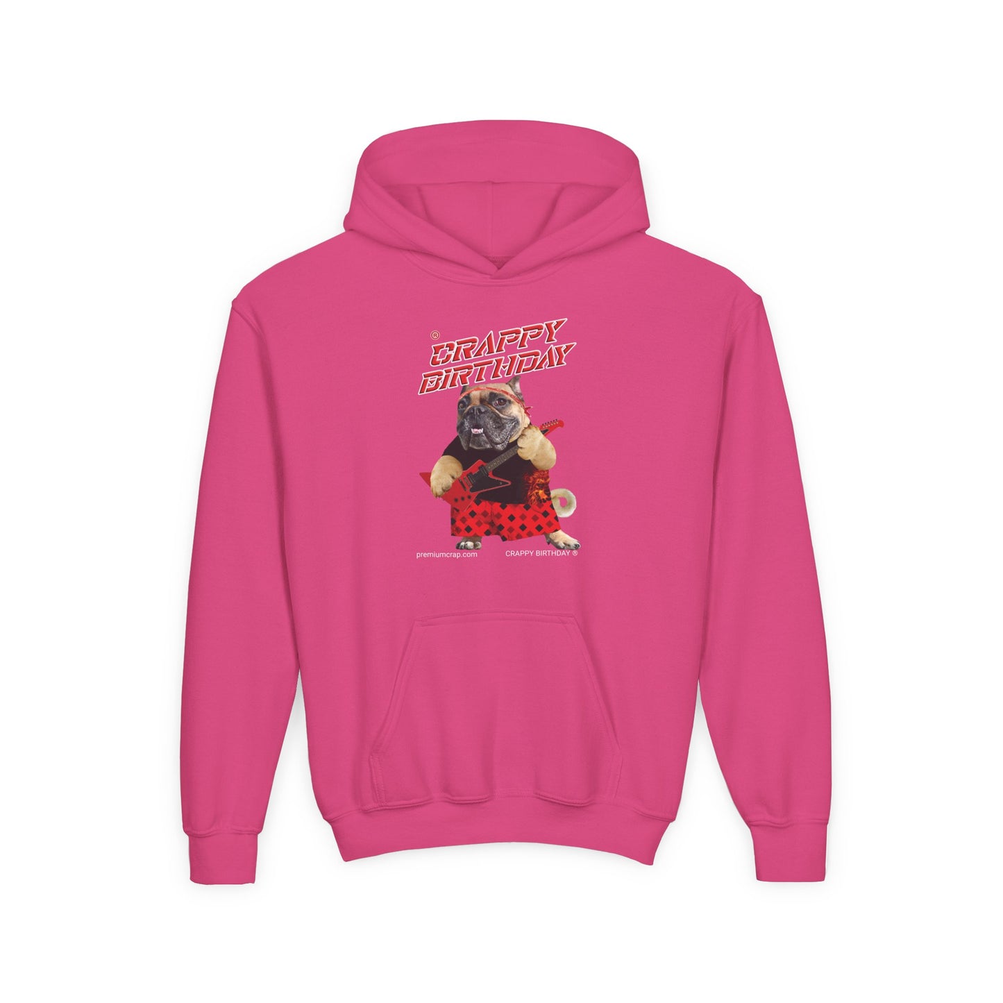 Crappy Birthday II Youth Heavy Blend Hooded Sweatshirt
