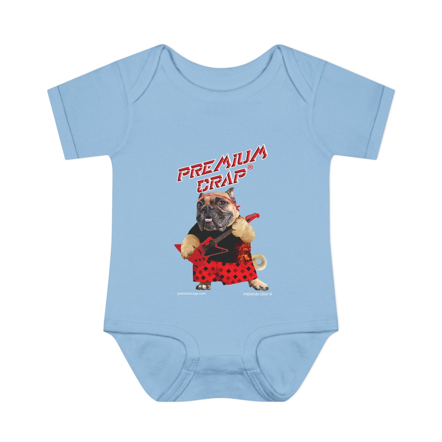 Premium Crap II Infant Baby Rib Bodysuit