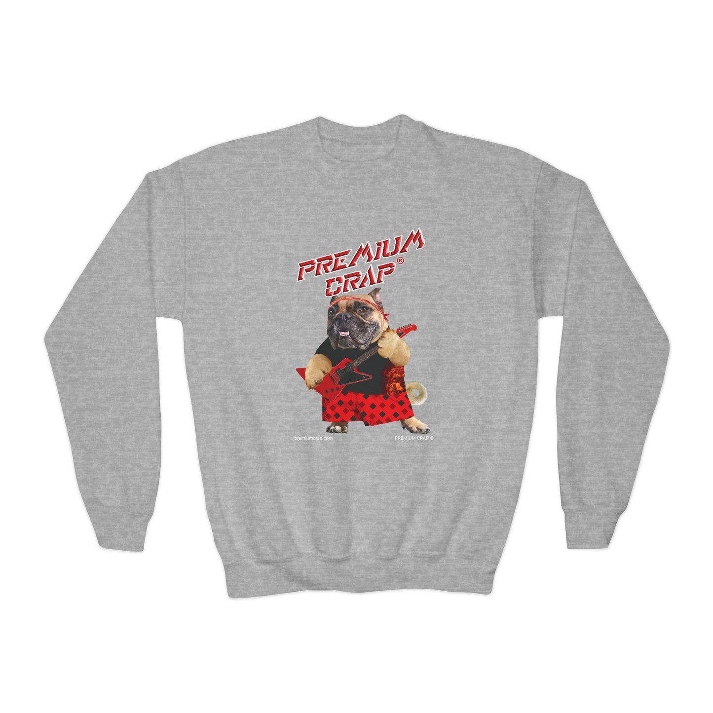Premium Crap II Youth Crewneck Sweatshirt