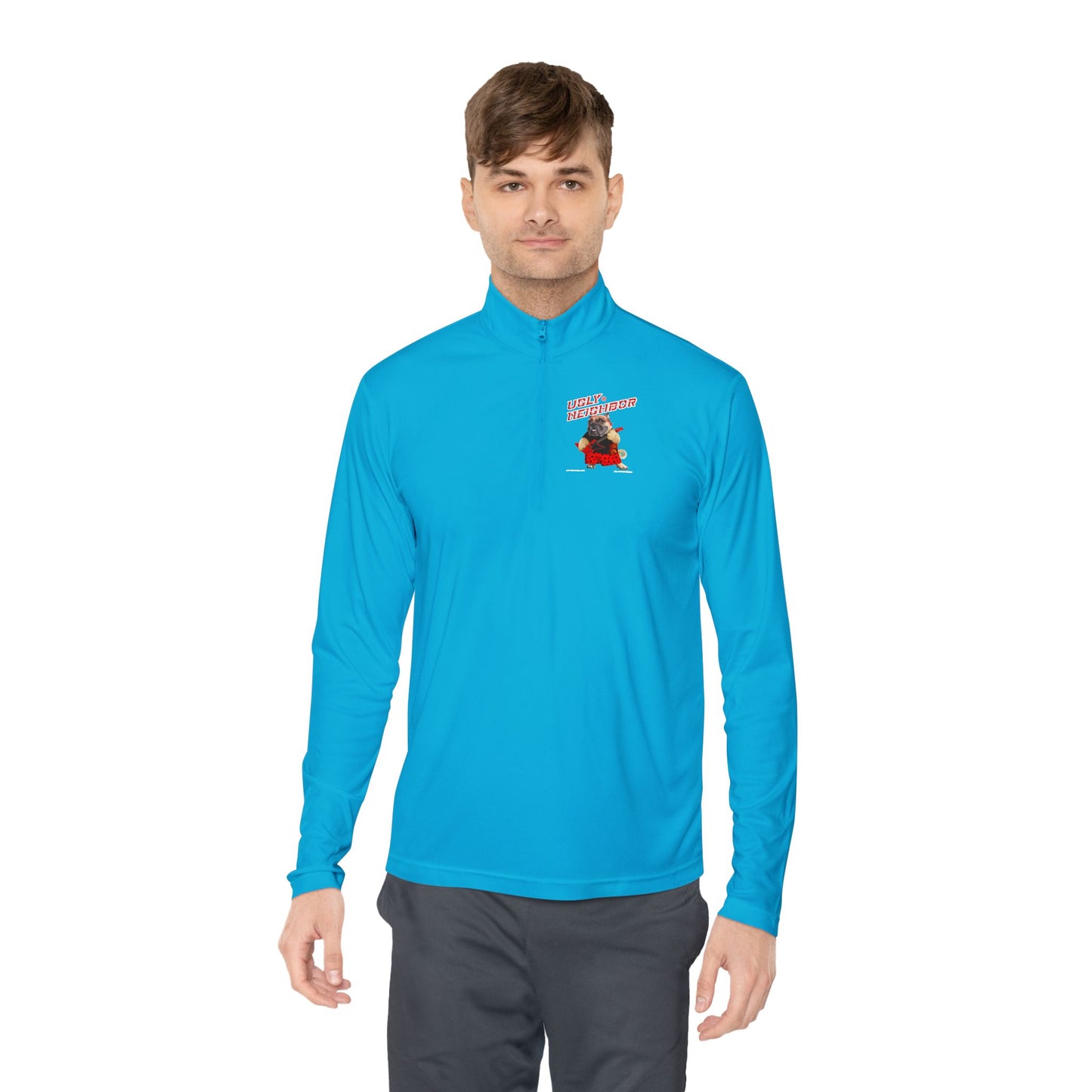 Ugly Neighbor II Quarter-Zip Pullover