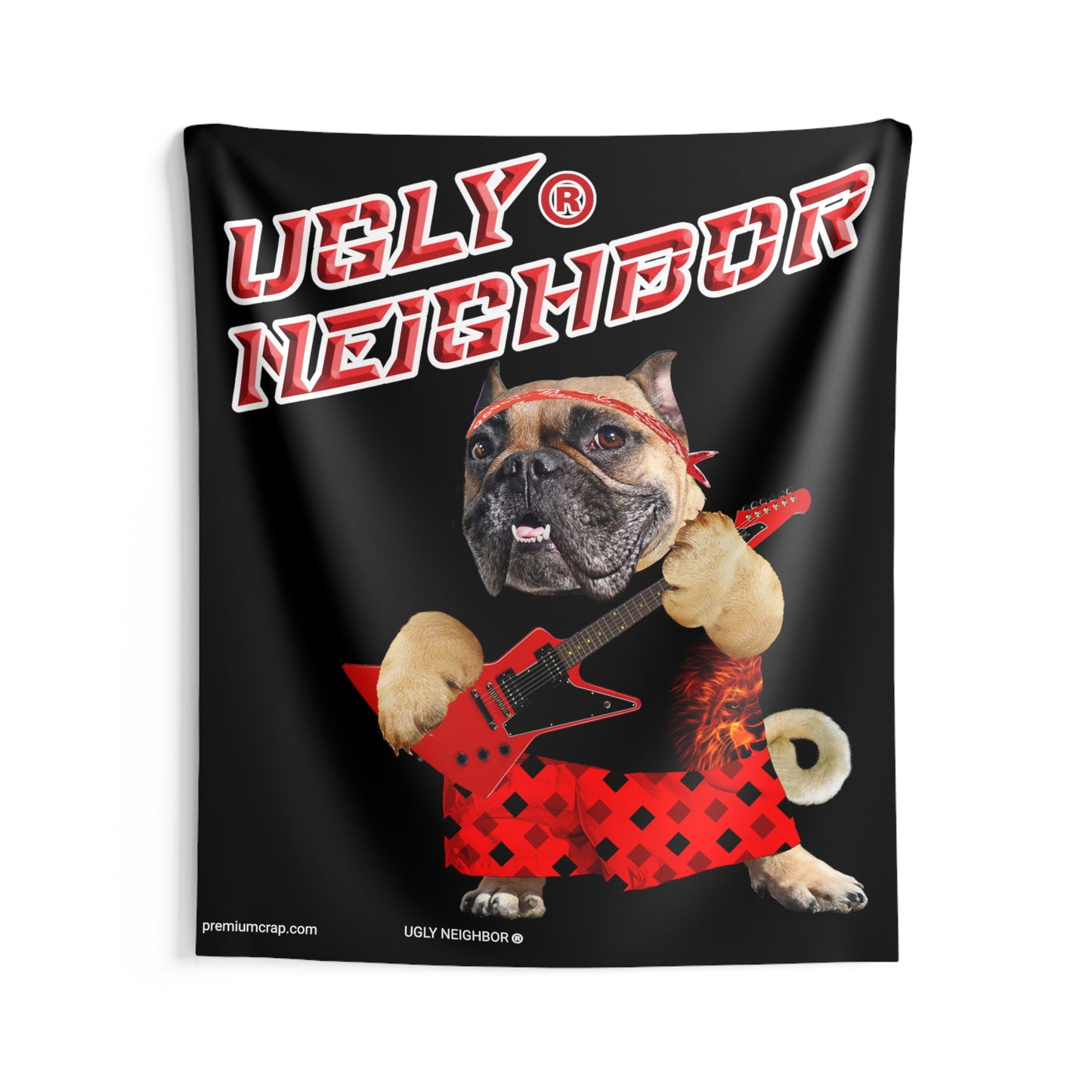 Ugly Neighbor II Indoor Wall Tapestries