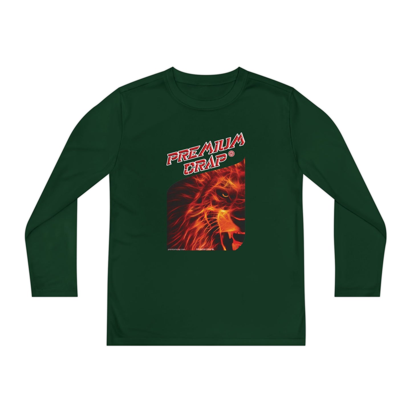 Premium Crap Youth Long Sleeve Competitor Tee