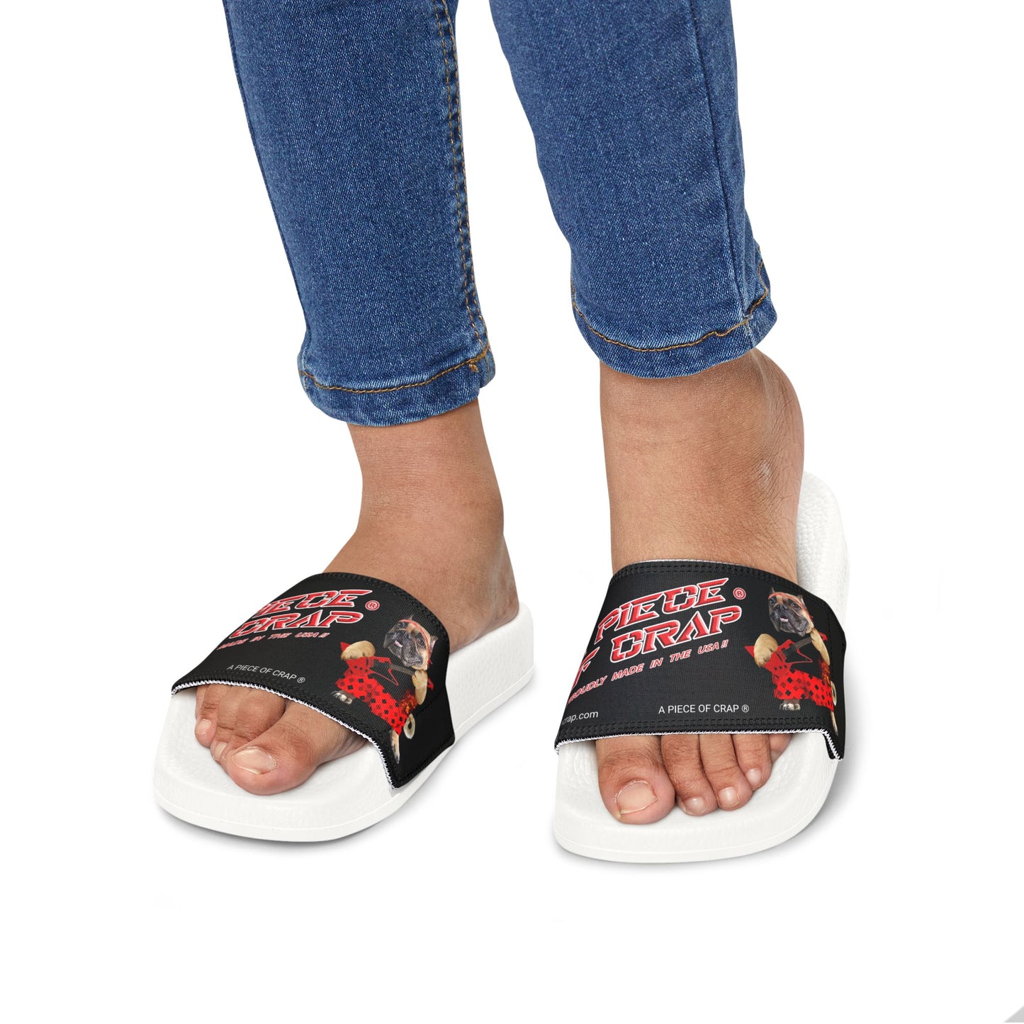 A Piece Of Crap II Kids' Removable-Strap Sandals