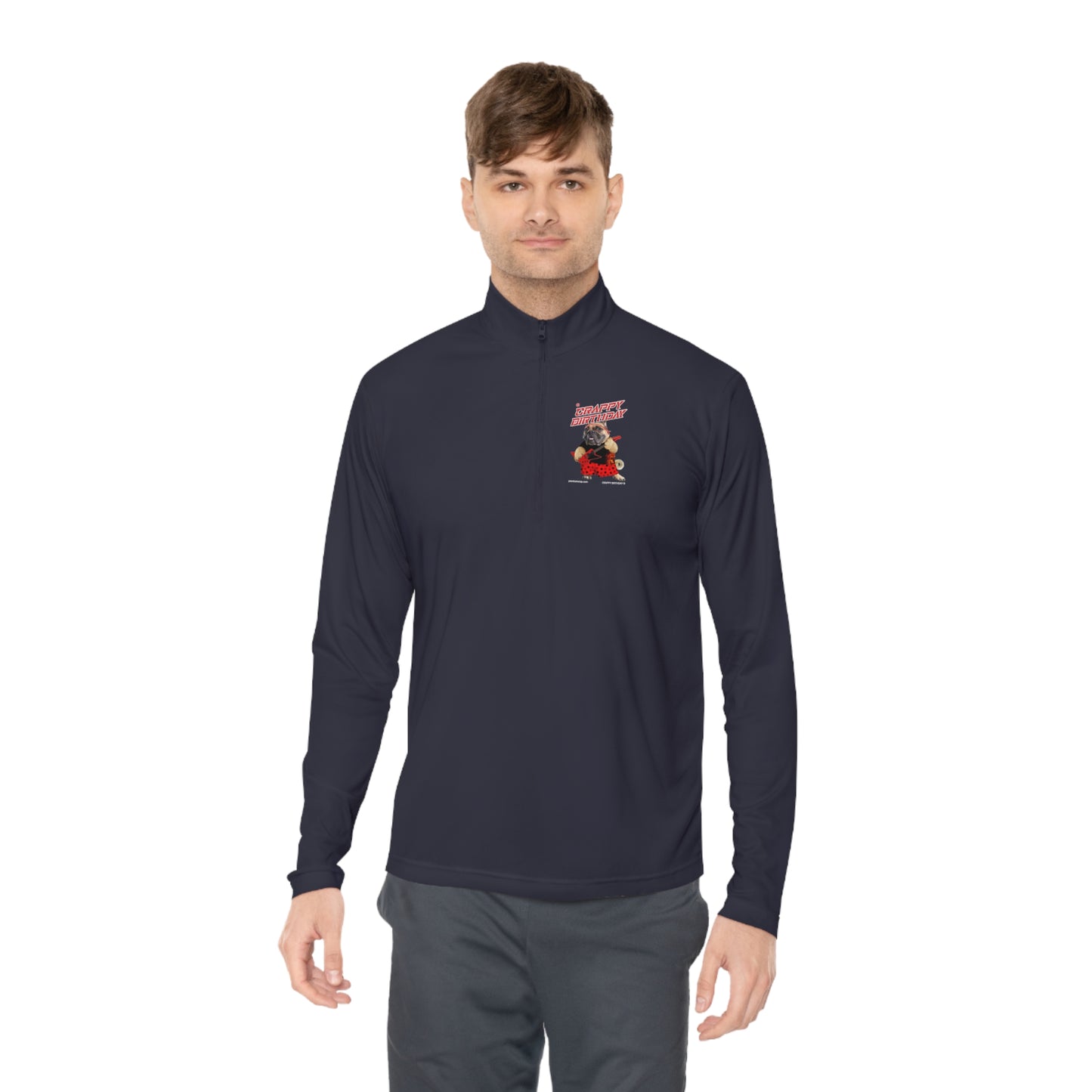 Crappy Birthday II Quarter-Zip Pullover