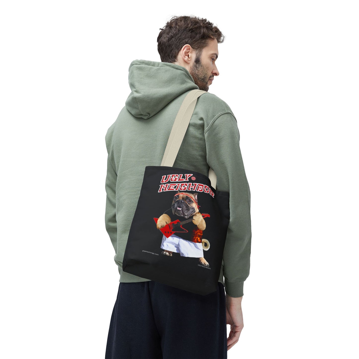Ugly Neighbor Tote Bag
