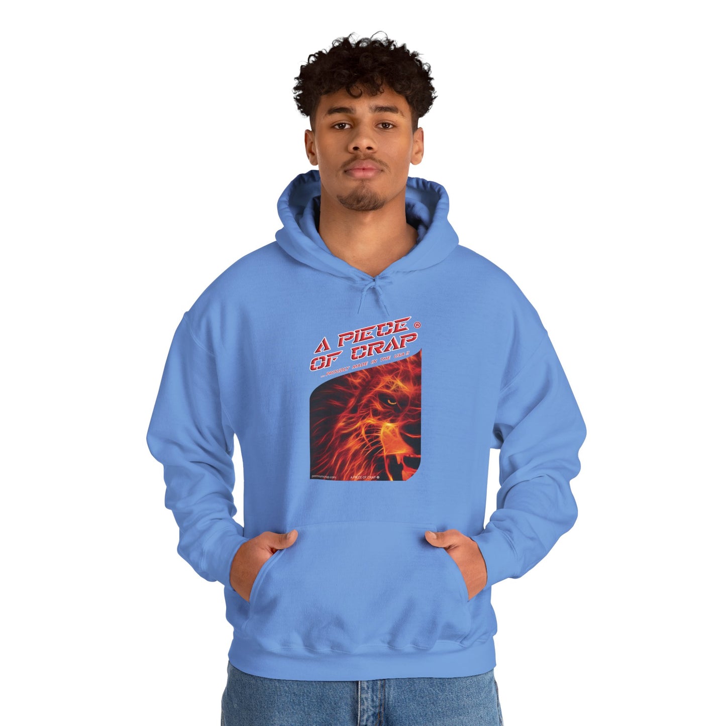 A Piece Of Crap Men's Heavy Blend Hooded Sweatshirt