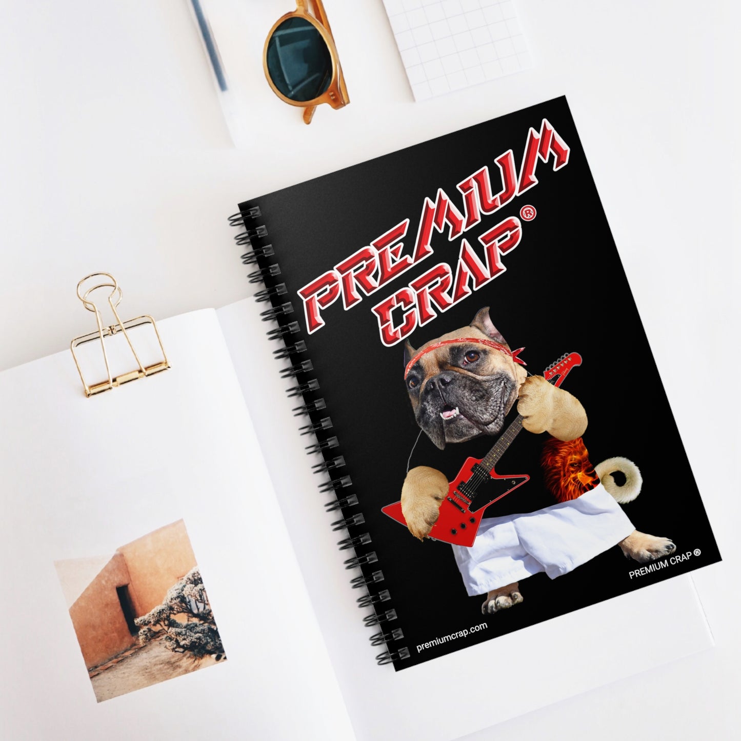 Premium Crap Spiral Notebook - Ruled Line