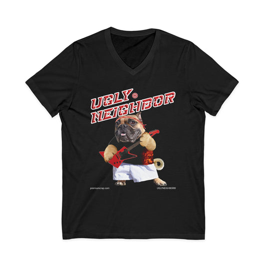 Ugly Neighbor Jersey Short Sleeve V-Neck Tee