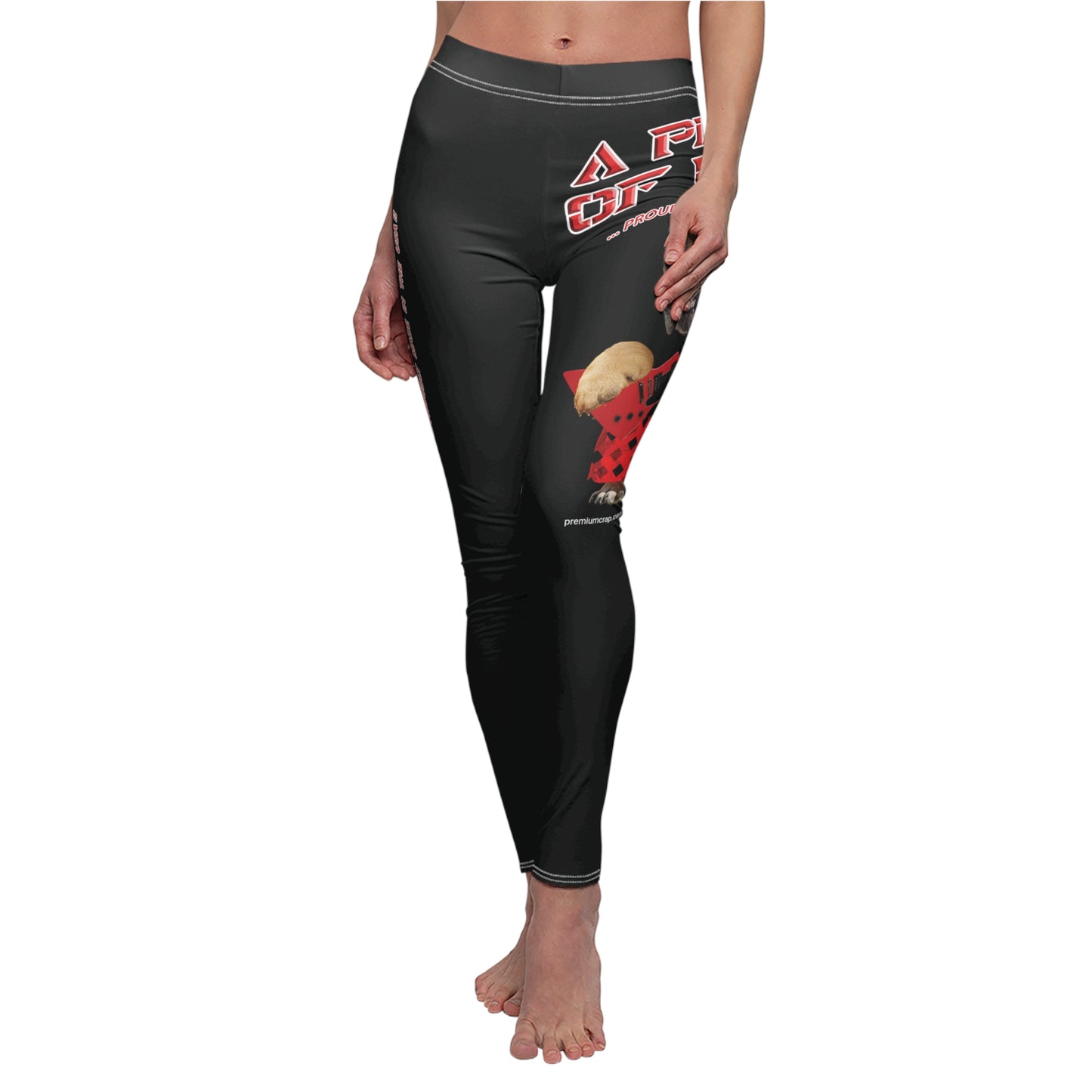 A Piece Of Crap II Women's Cut & Sew Casual Leggings