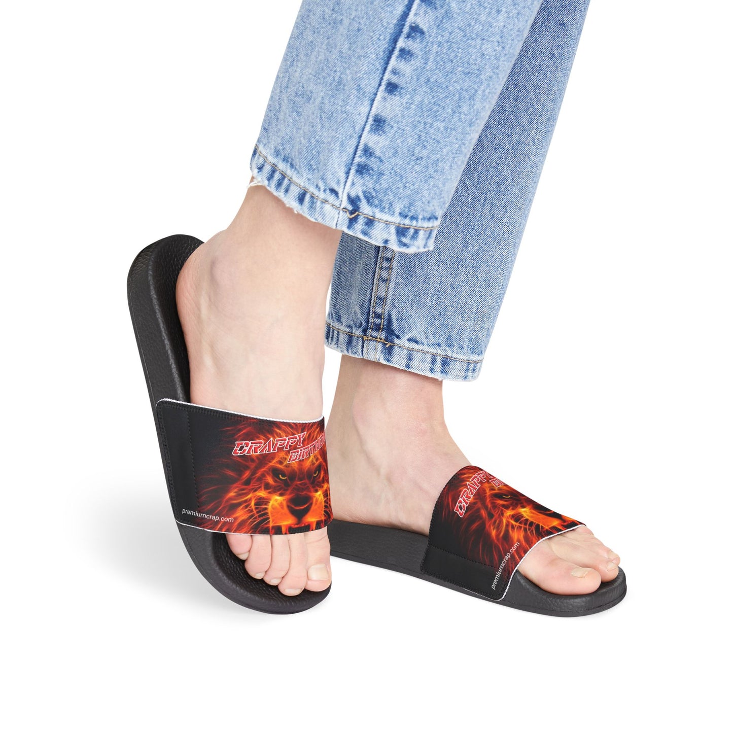 Crappy Birthday Women's Removable-Strap Sandals