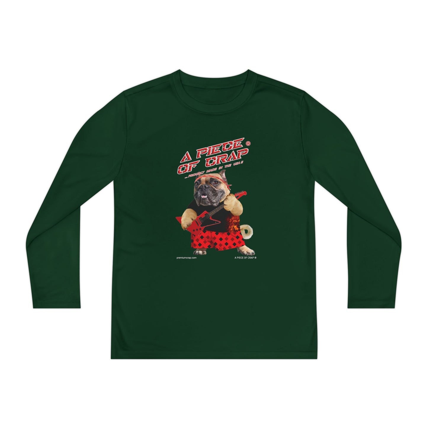 A Piece Of Crap II Youth Long Sleeve Competitor Tee