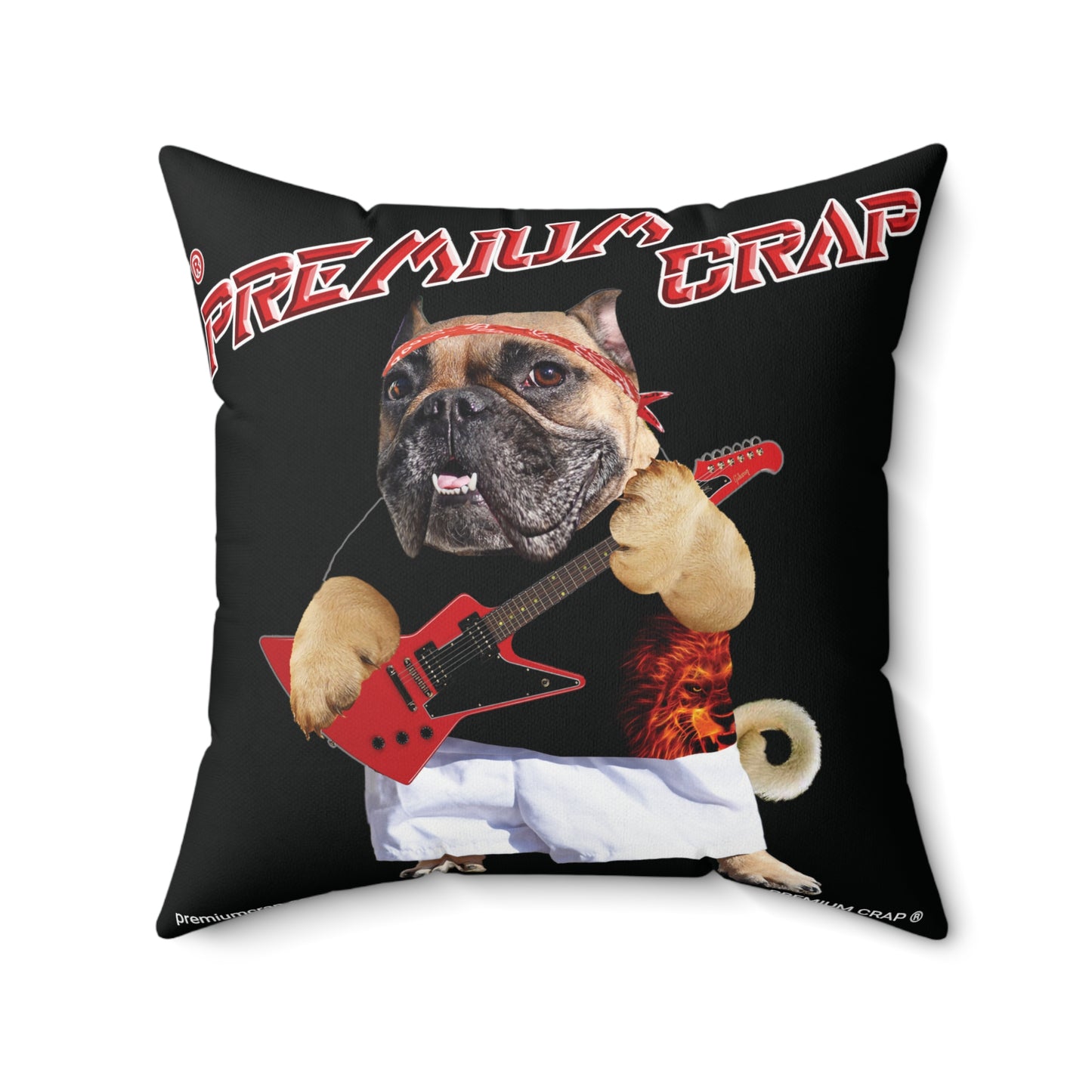 Premium Crap Spun Polyester Square Pillow