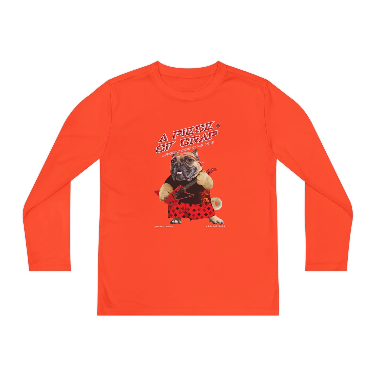 A Piece Of Crap II Youth Long Sleeve Competitor Tee