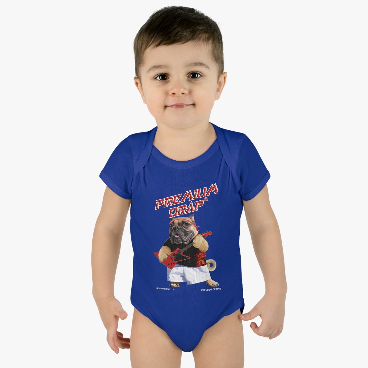 Premium Crap Infant Baby Rib Bodysuit
