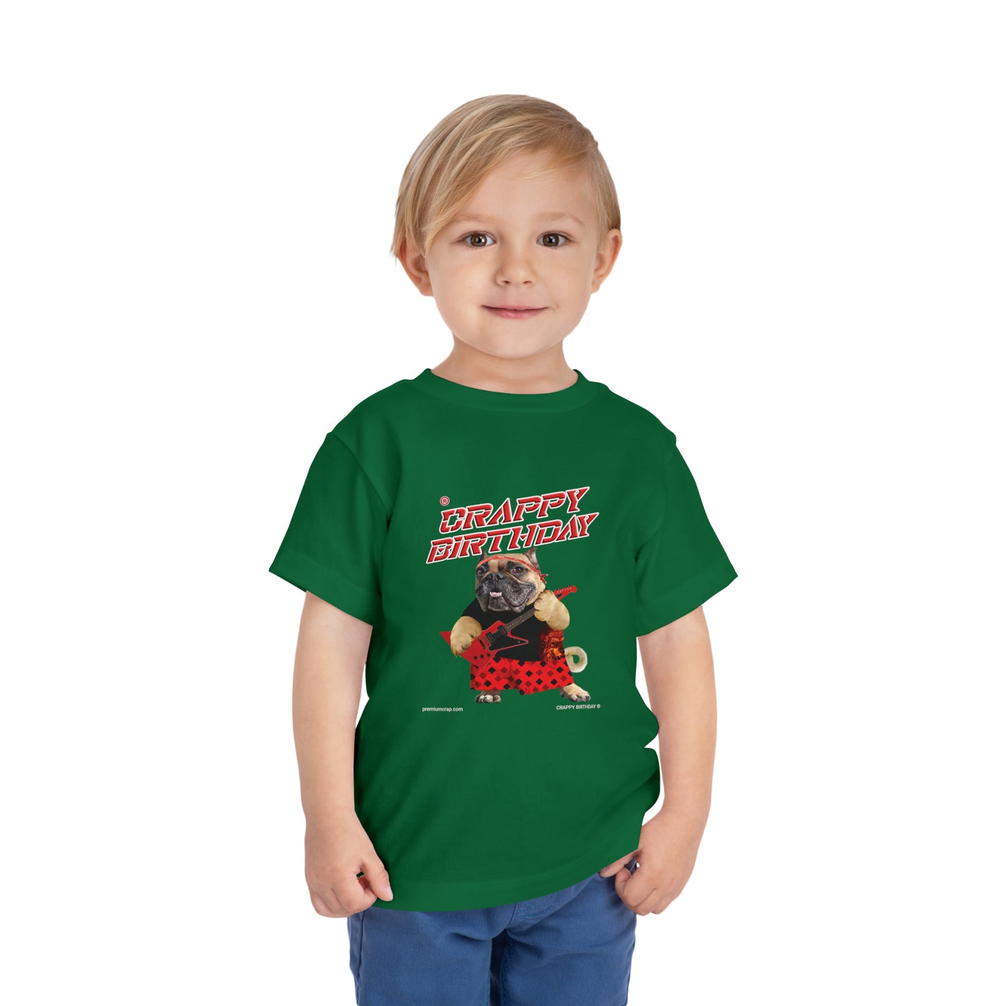 Crappy Birthday II Toddler Short Sleeve Tee