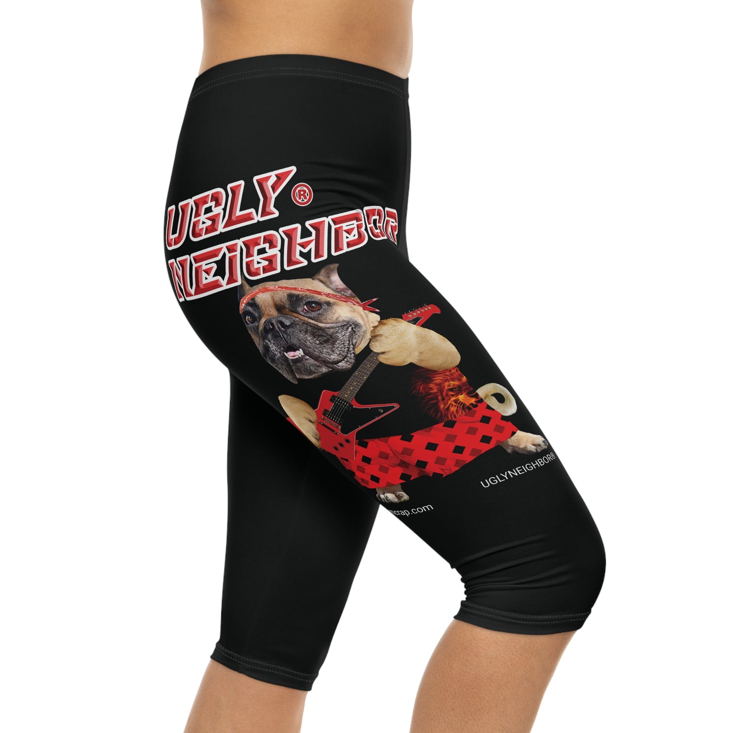 Ugly Neighbor II Women’s Capri Leggings