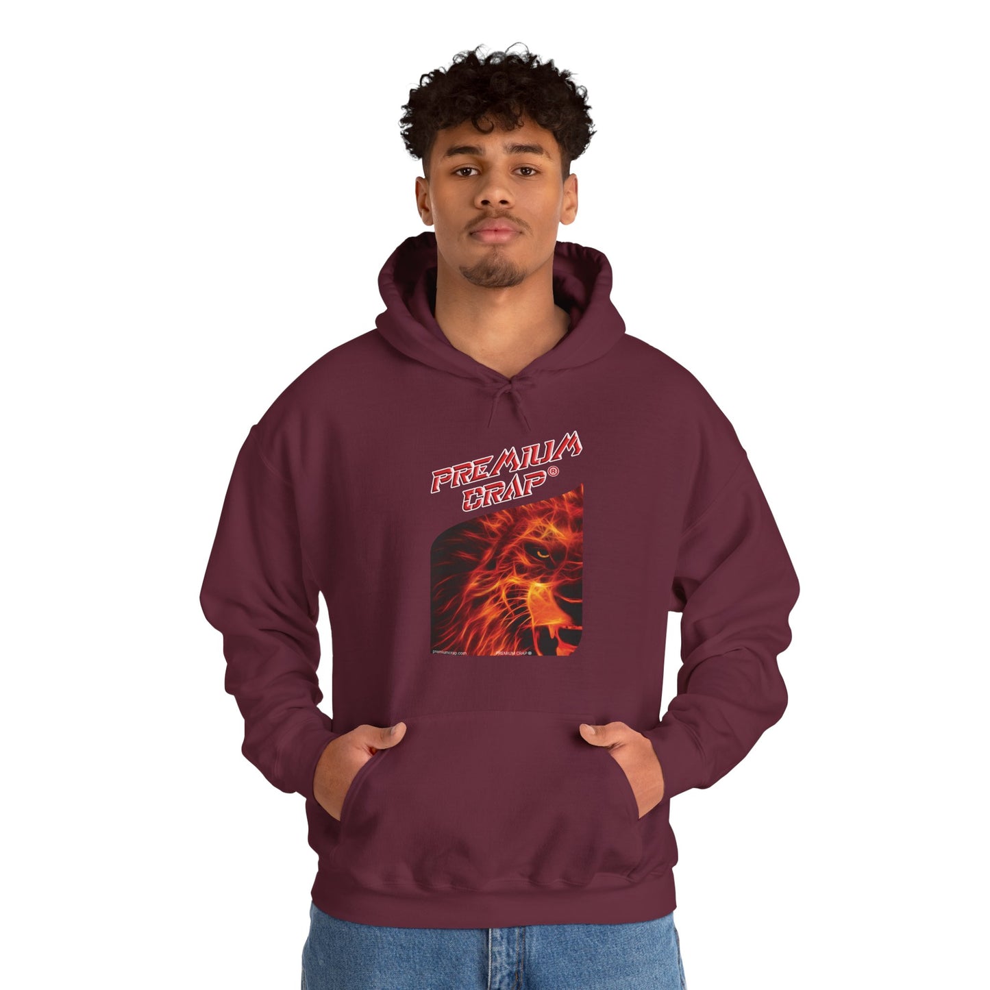 Premium Crap Men's Heavy Blend Hooded Sweatshirt
