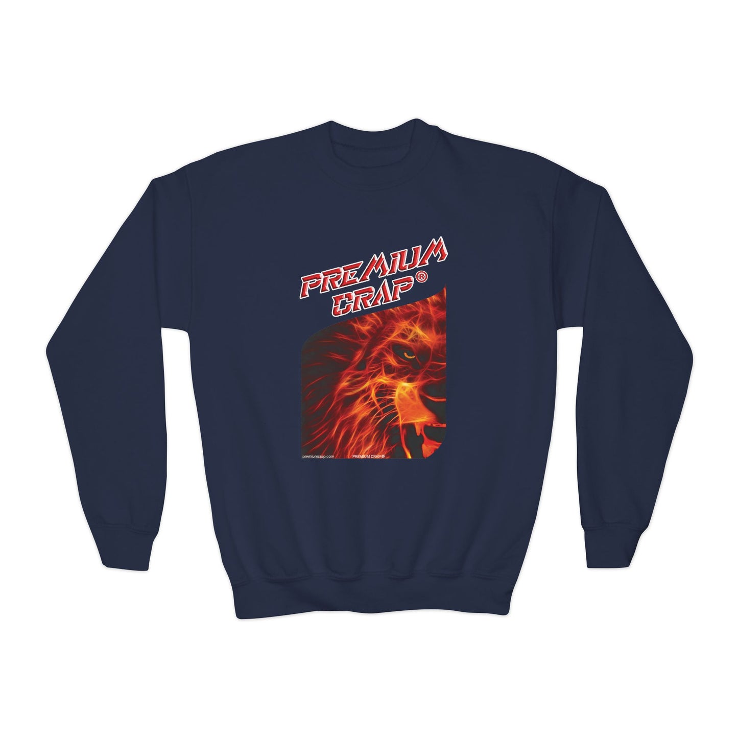 Premium Crap Youth Crewneck Sweatshirt