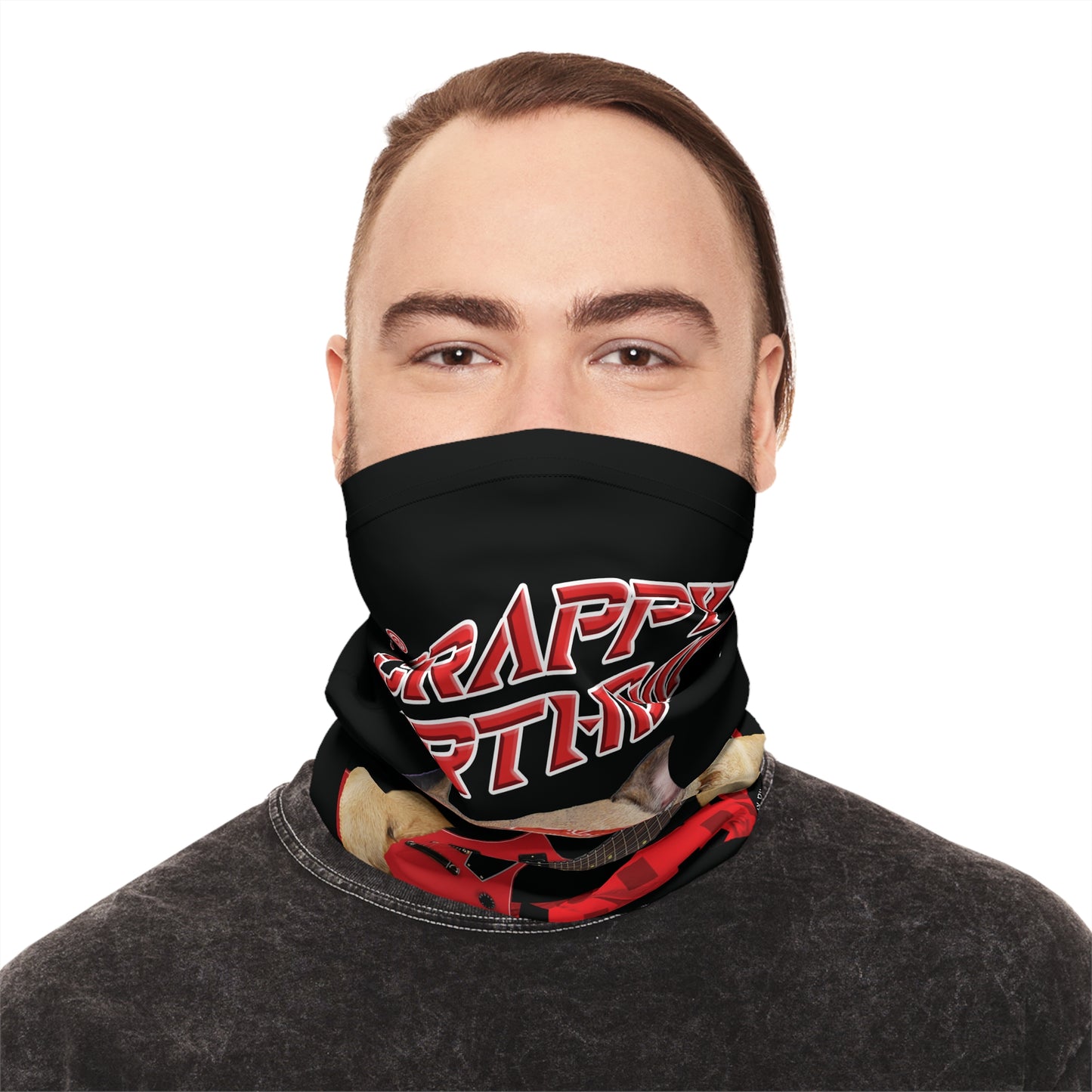 Crappy Birthday II Lightweight Neck Gaiter
