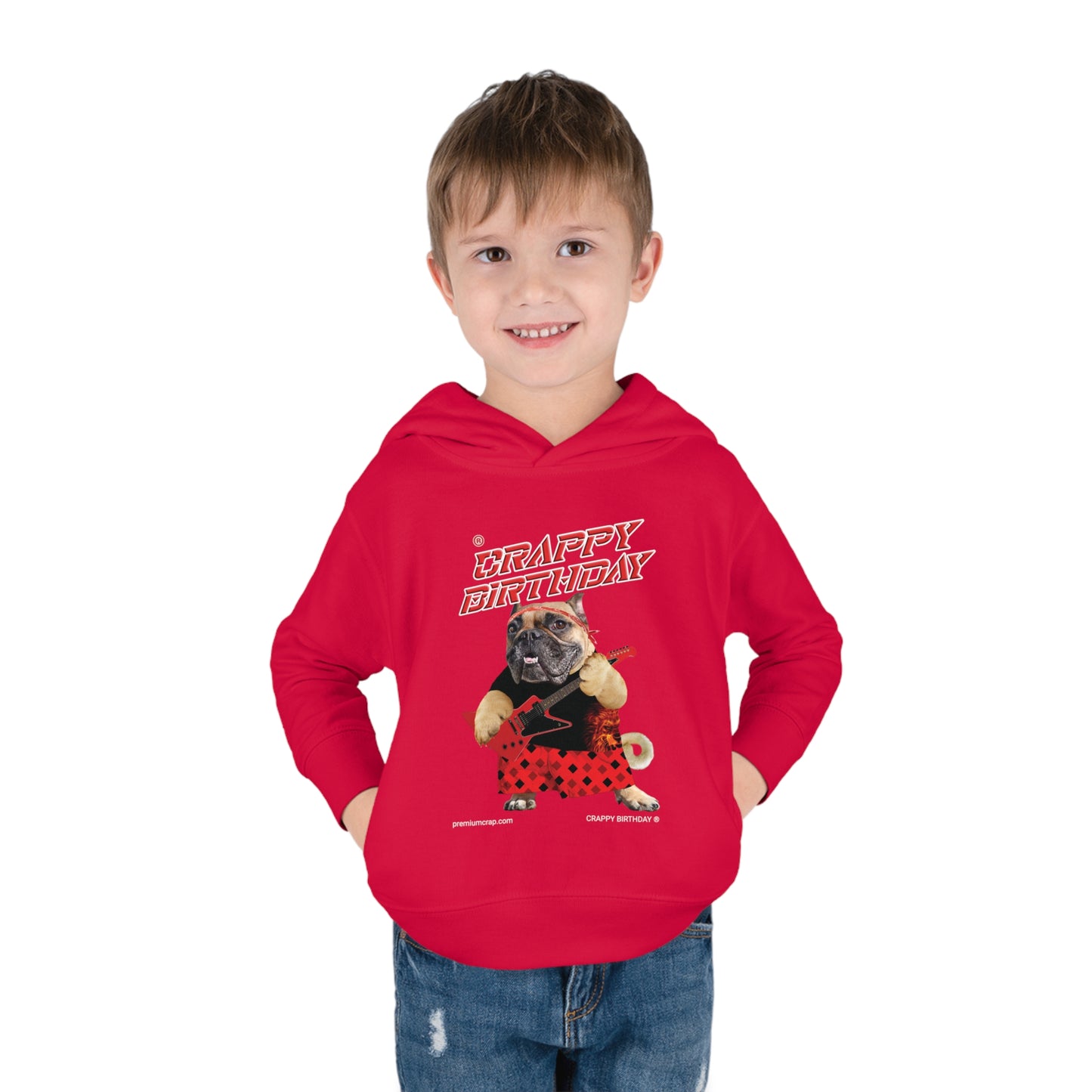 Crappy Birthday II Toddler Pullover Fleece Hoodie