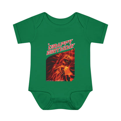 Crappy Birthday Infant Baby Rib Bodysuit