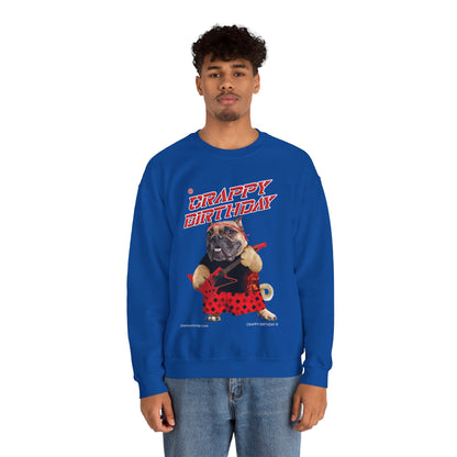 Crappy Birthday II Men's Heavy Blend Crewneck Sweatshirt