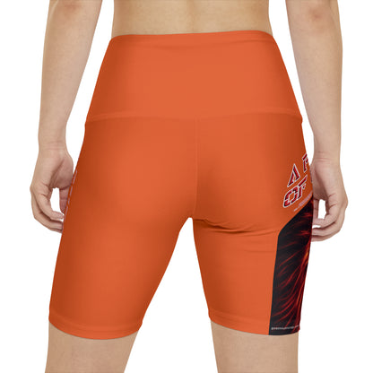 A Piece Of Crap WorkoutWit Shorts - Orange