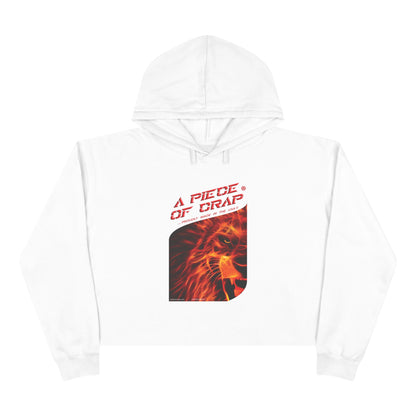 A Piece of Crap Cropped Hoodie