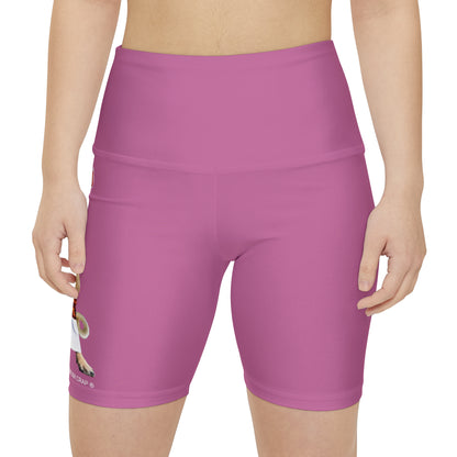 Premium Crap Workout Shorts  - Light Pink