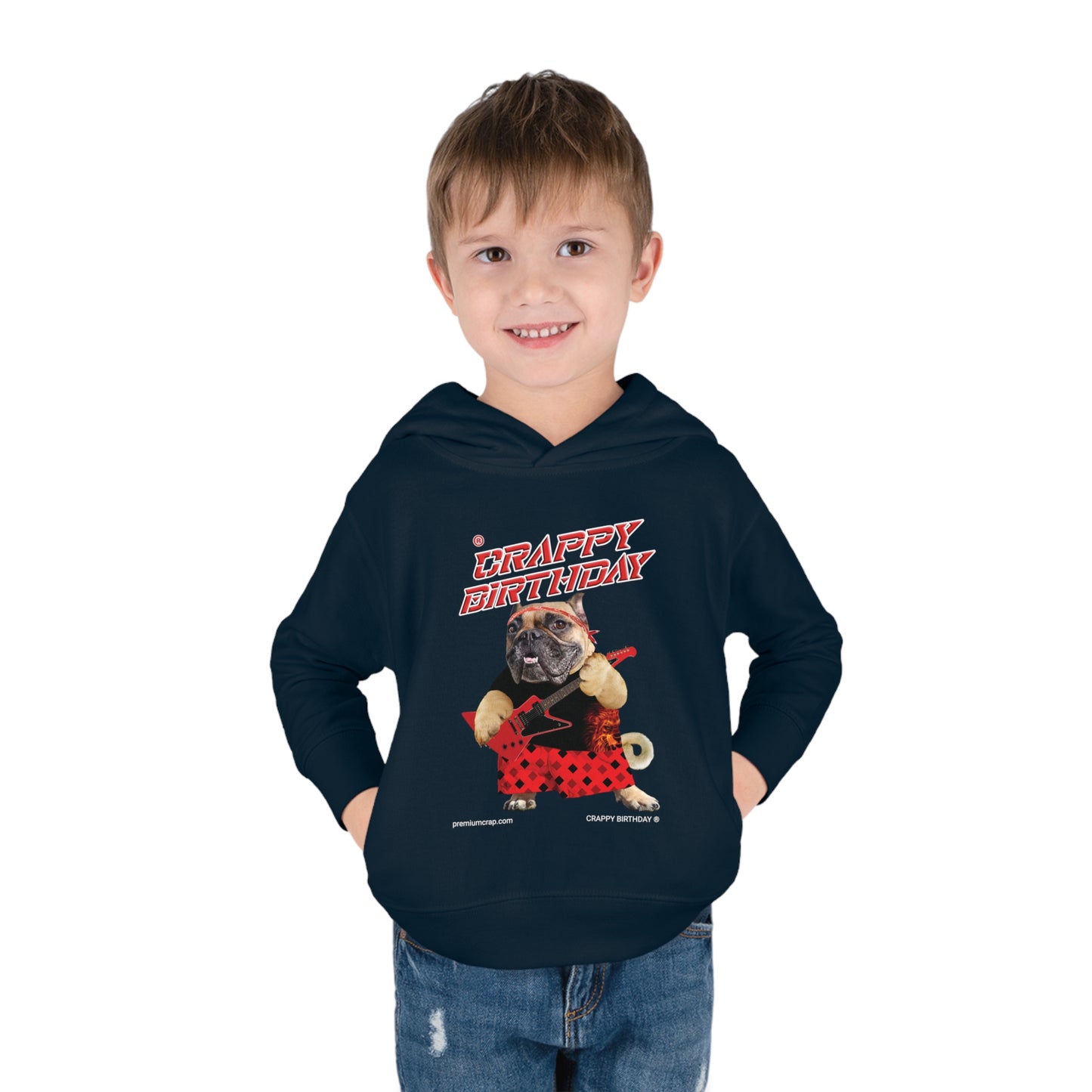 Crappy Birthday II Toddler Pullover Fleece Hoodie