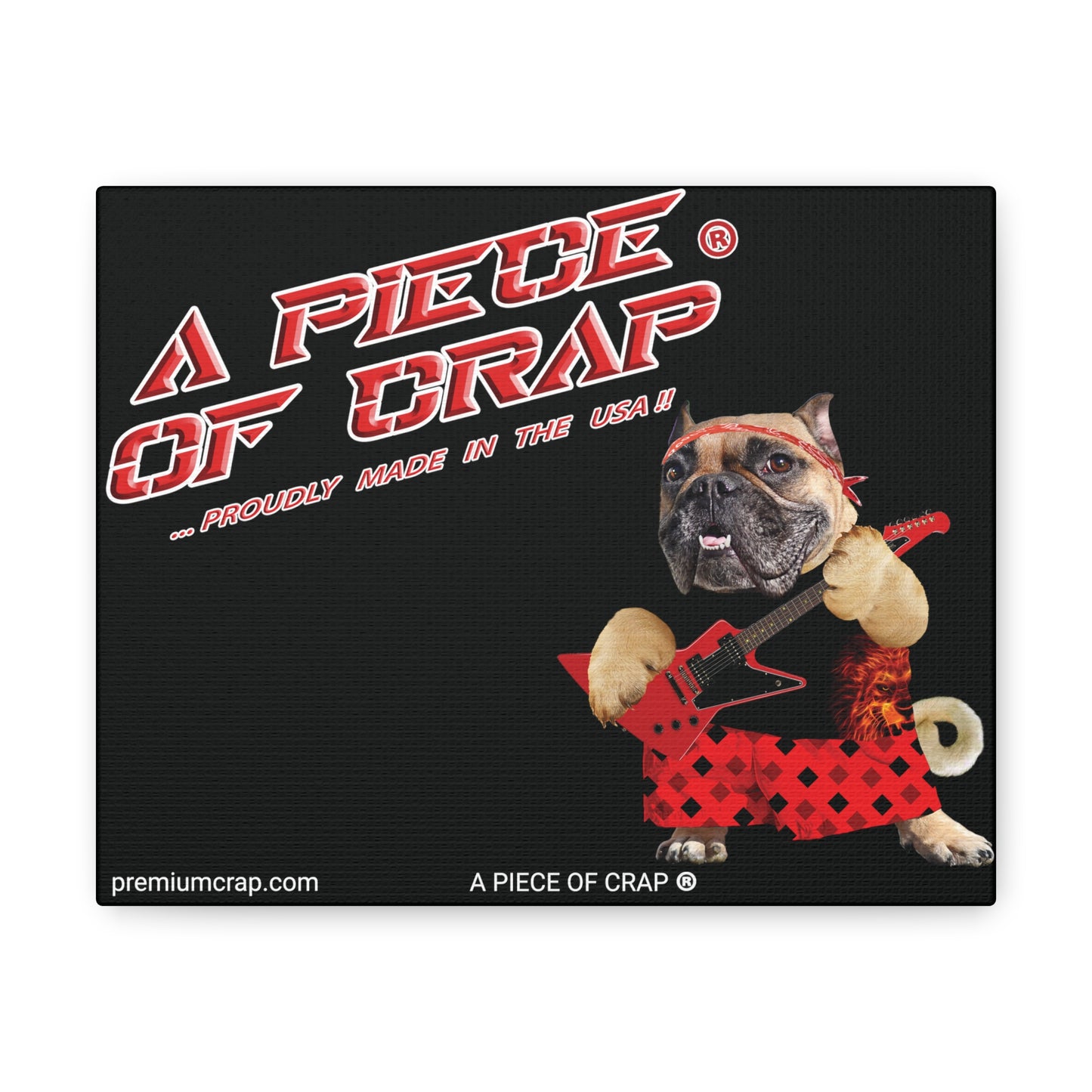 A Piece of Crap II Canvas Gallery Wraps