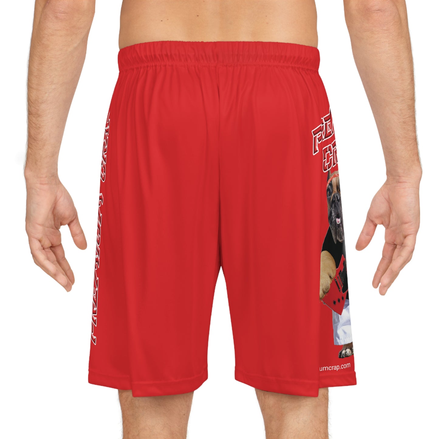 Premium Crap Basketball Shorts - Red