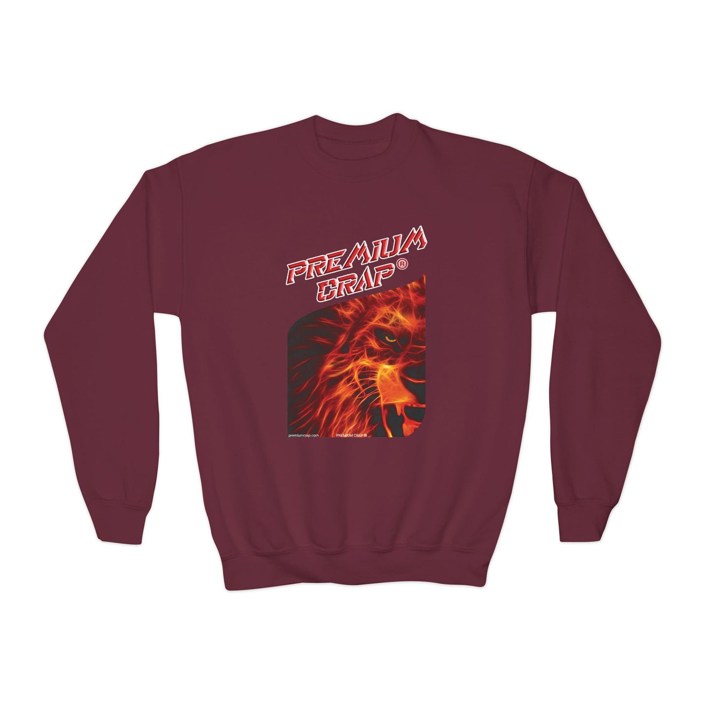 Premium Crap Youth Crewneck Sweatshirt