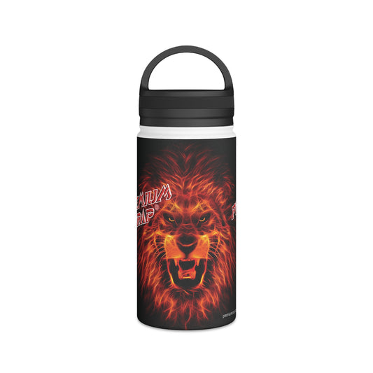 Premium Crap Stainless Steel Water Bottle, Handle Lid