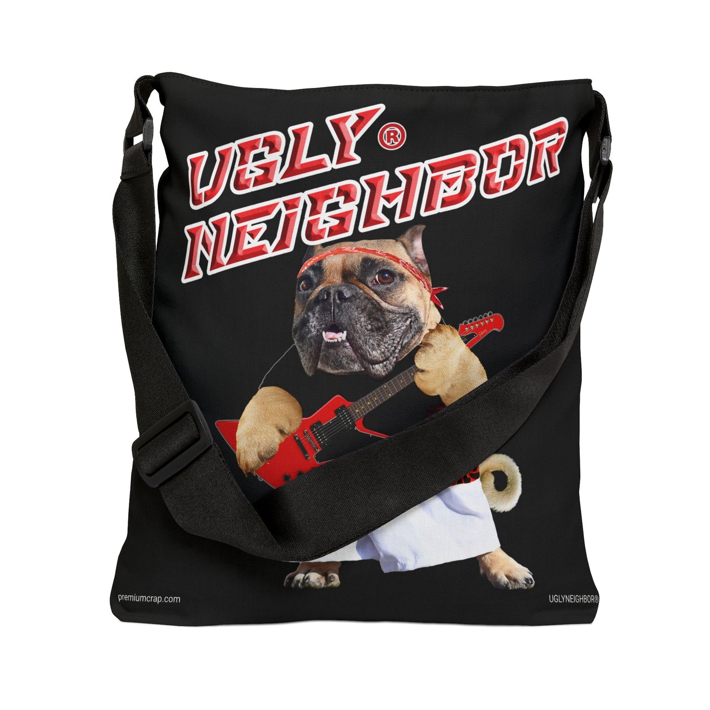 Ugly Neighbor Adjustable Tote Bag