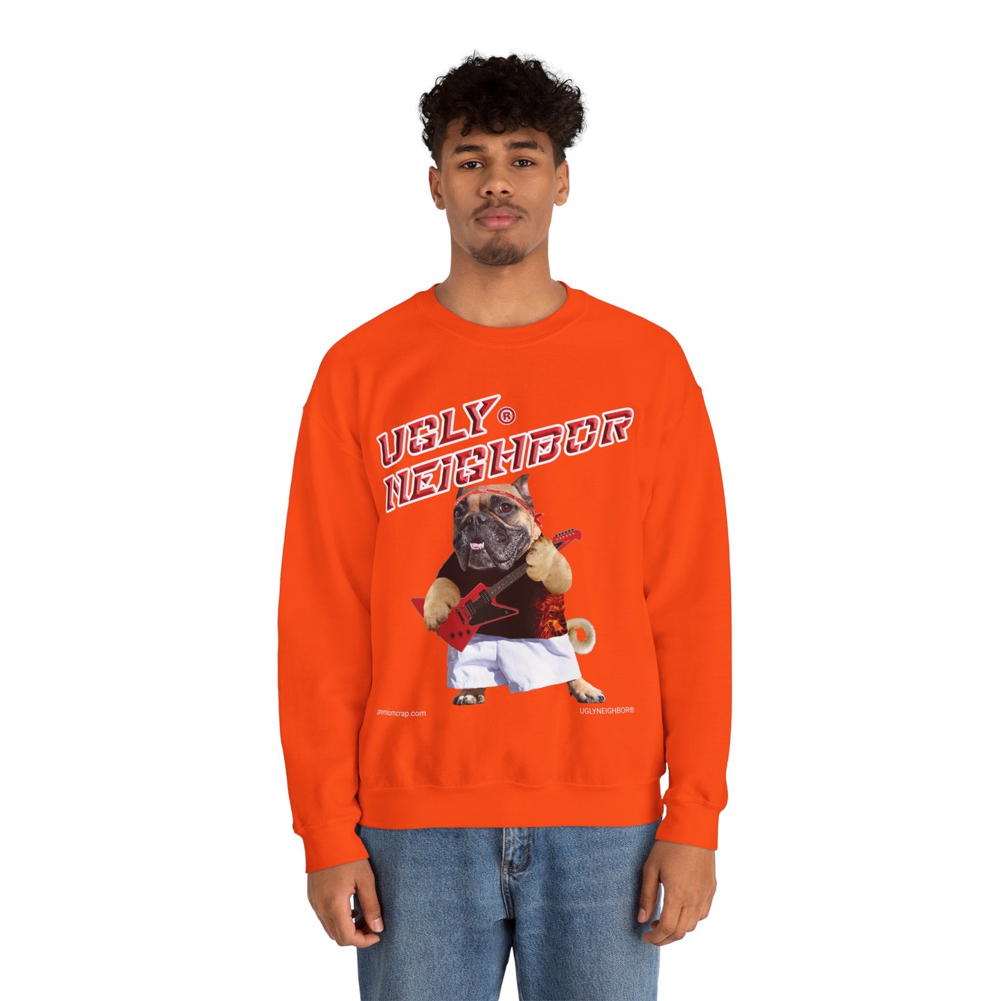 Ugly Neighbor Men's Heavy Blend Crewneck Sweatshirt