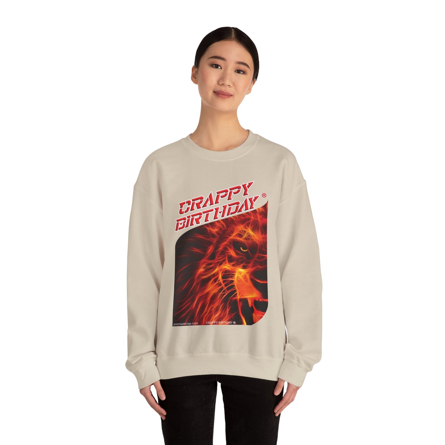 Crappy Birthday Women's Heavy Blend Crewneck Sweatshirt