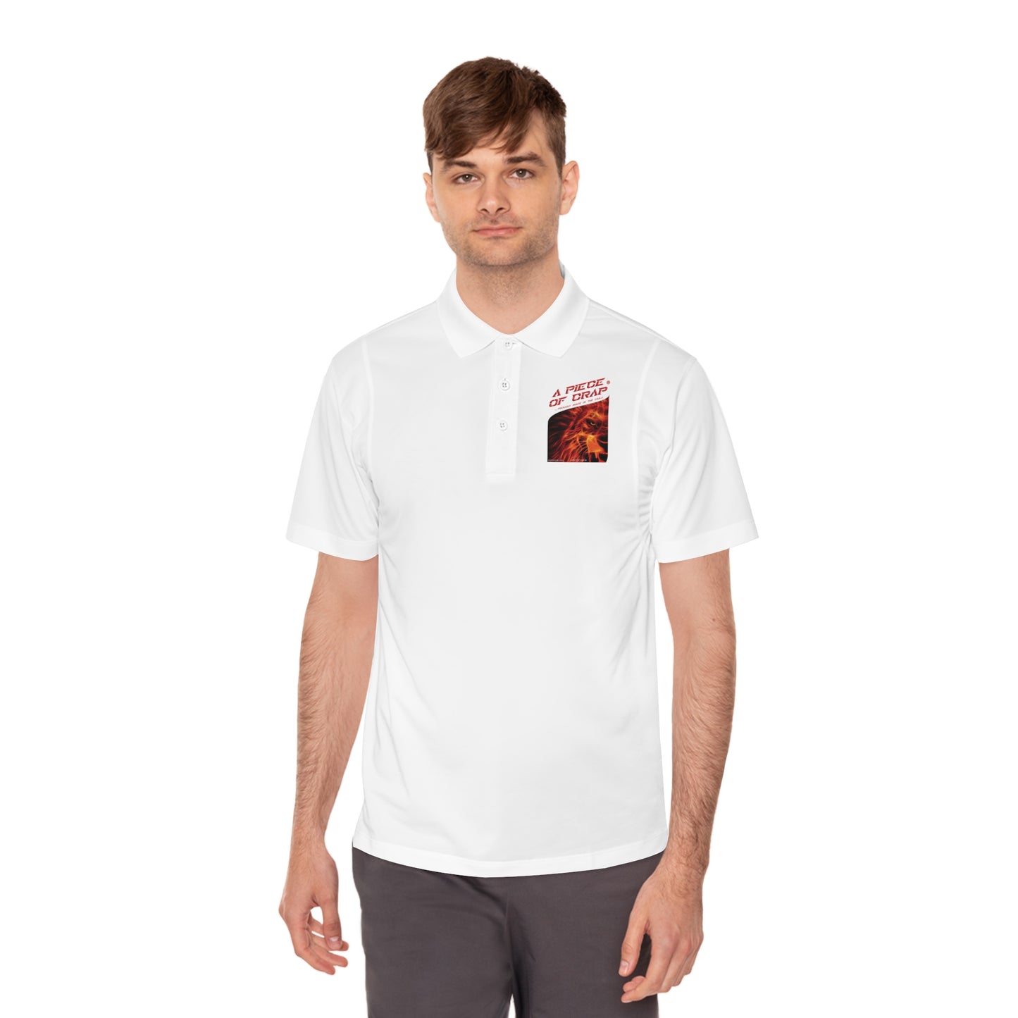 A Piece Of Crap Men's Sport Polo Shirt