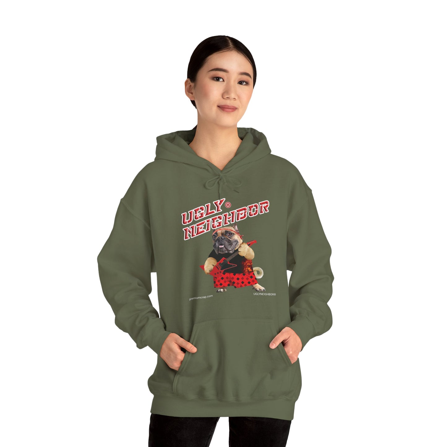 Ugly Neighbor II Women's Heavy Blend Hooded Sweatshirt