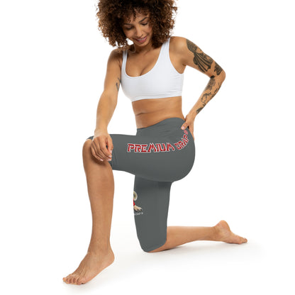 Premium Crap II Women’s Capri Leggings - Dark Grey