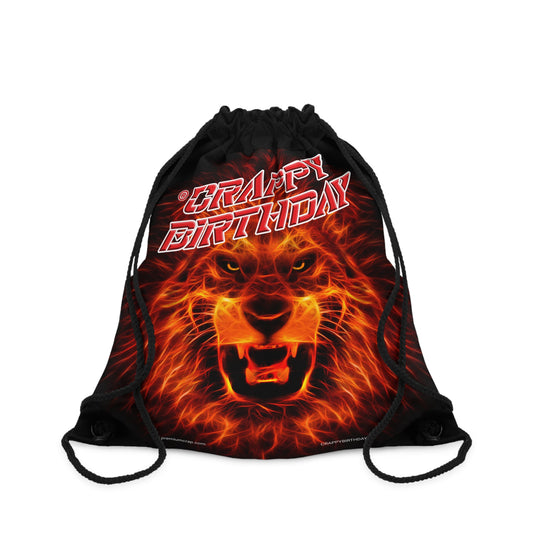 Crappy Birthday Drawstring Bag