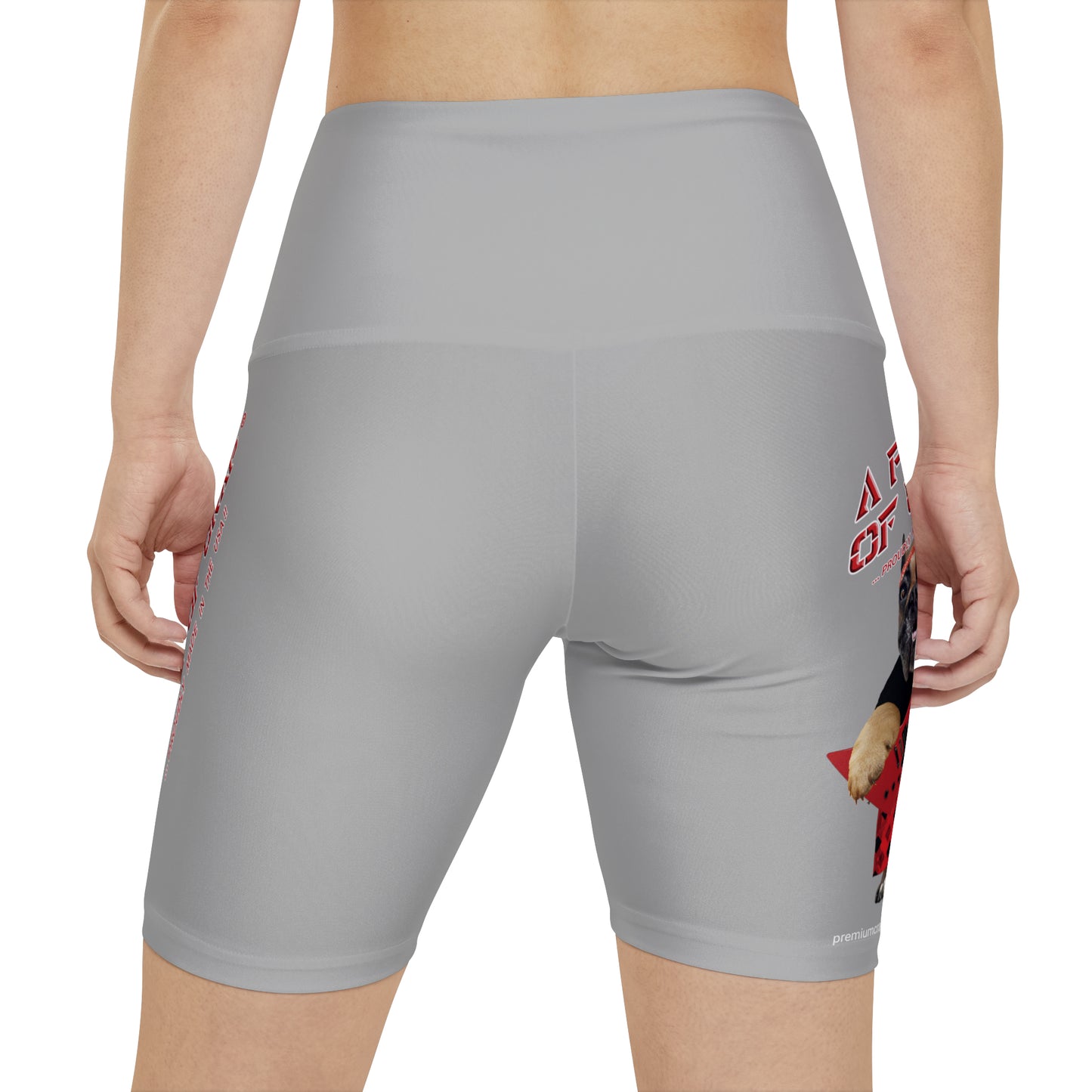 A Piece Of Crap II Women's Workout Shorts - Light Grey