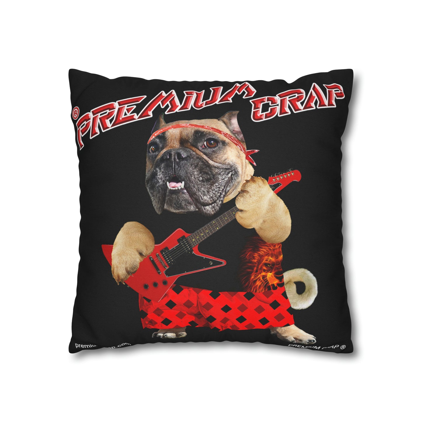 Premium Crap II Spun Polyester Square Pillow Case