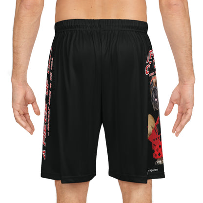 A Piece Of Crap II Basketball Shorts - Black