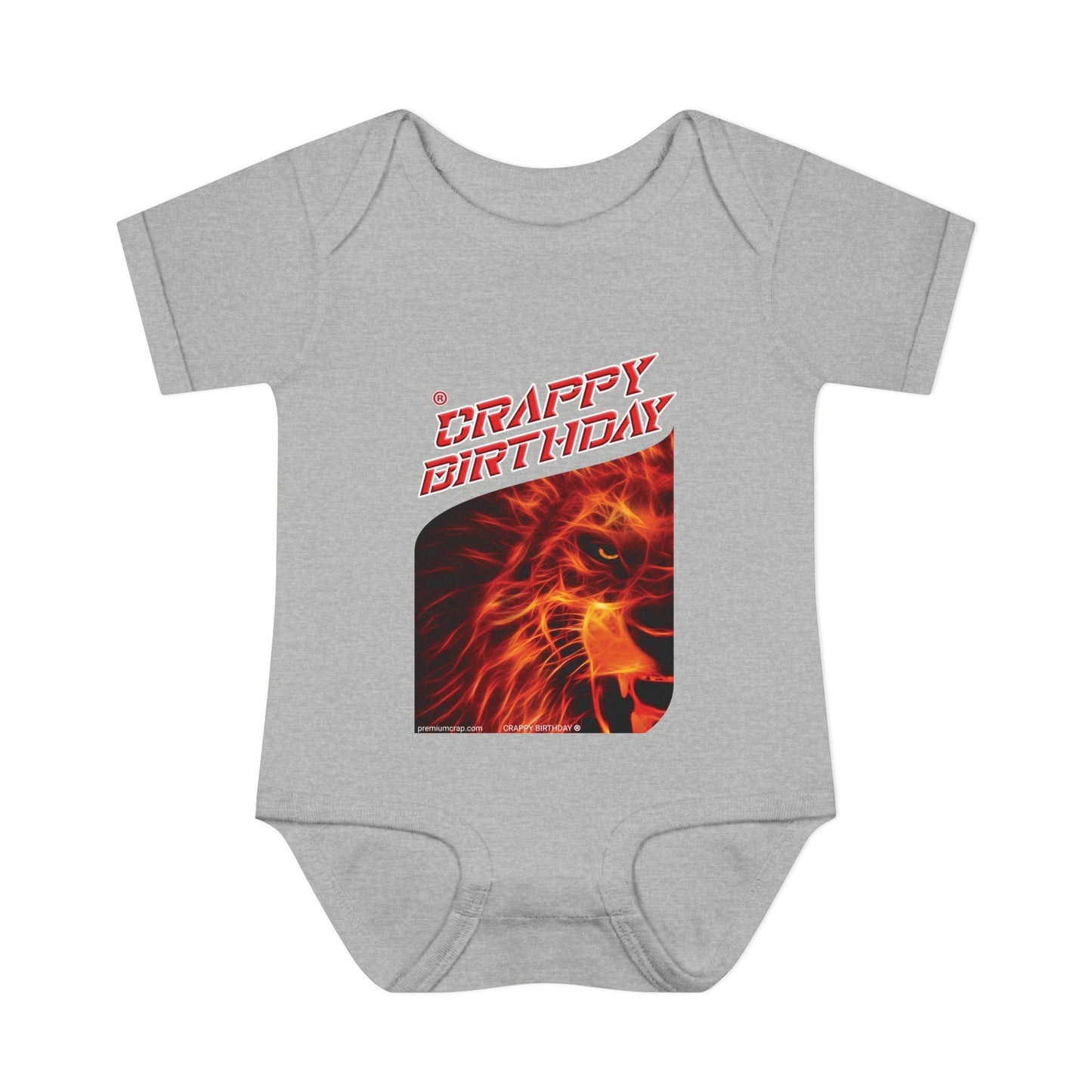 Crappy Birthday Infant Baby Rib Bodysuit