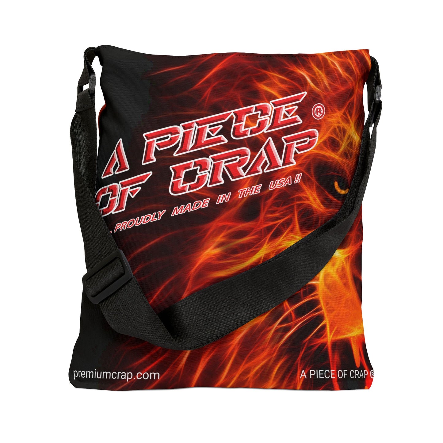 A Piece Of Crap Adjustable Tote Bag