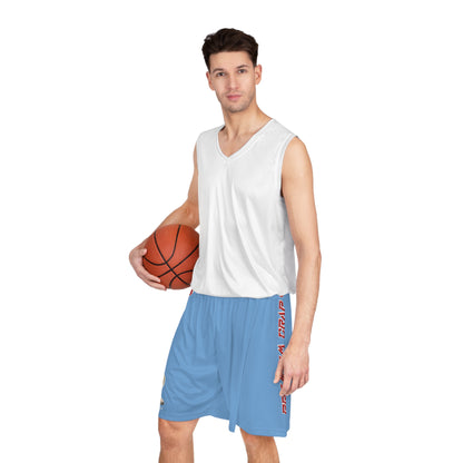 Premium Crap II Basketball Shorts - Light Blue